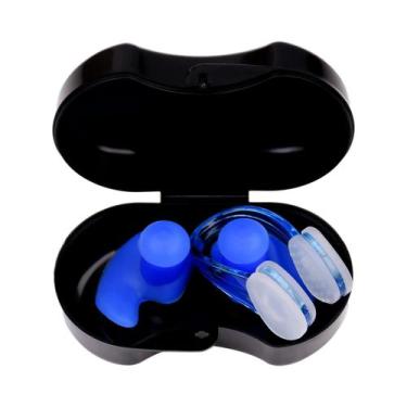 Imagem de Conjunto De Protetores De Ouvido De Silicone Para Natação Para Adultos