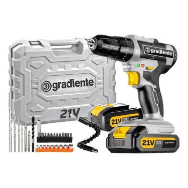 Imagem de Furadeira Parafusadeira Bateria 21V Gradiente