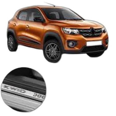 Imagem de Soleira Baixo Relevo Em Aço Inox Kwid Todos Os Anos