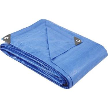 Imagem de Lona De Polietileno Azul 10 M X 4 M Vonder