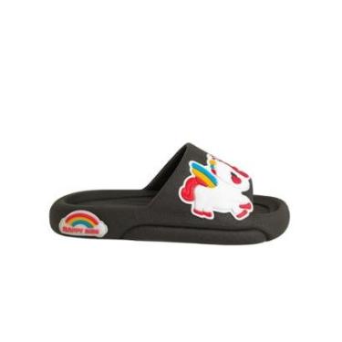 Imagem de Chinelo Slide Nuvem Infantil Menina Sandália Unicórnio Leve-Feminino