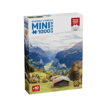 Imagem de Mini Quebra-cabeça 1000 peças Vila Suíça