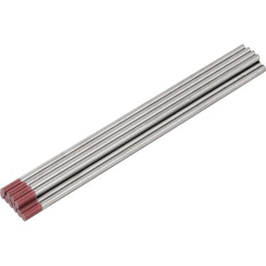 Imagem de Eletrodo tungstênio 3,2mm vermelho c/ tório c/ 10 pç Vonder