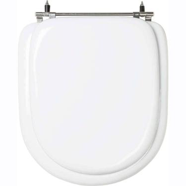 Imagem de Acento Sanitário Almofadado Calypso Branco para vaso Incepa