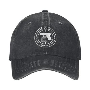 Imagem de Boné De Beisebol Vintage Em Denim Desgastado Para Tiro Tático, Chapéu 