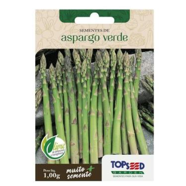 Imagem de Sementes Aspargo Verde TOPSEED