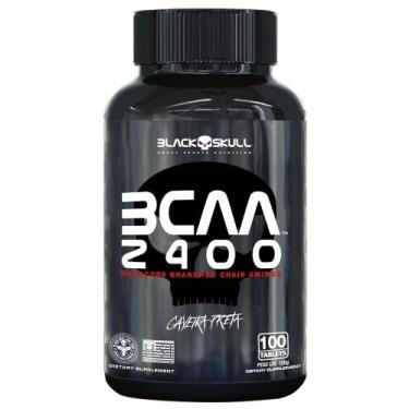 Imagem de Bcaa 2400 Hardcore 100 Tabletes Black Skull - BlackSkull