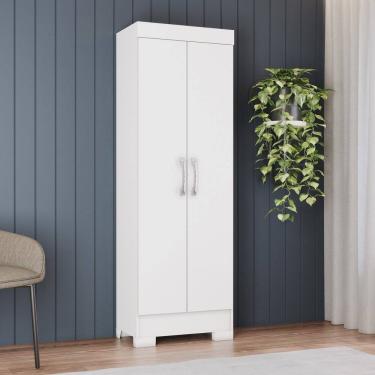 Imagem de Armário Multiuso com 2 Portas e 3 Prateleiras B387 Branco