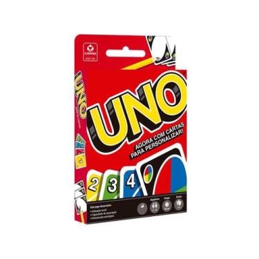 Imagem de Jogo Uno Infantil e Adulto com cartas Personalizáveis Original  - Copa