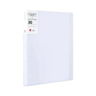 Imagem de Organizador De Documentos A4 Semi Transparente Em PP, Pasta Para Confe