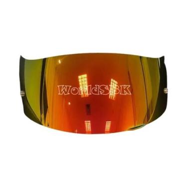 Imagem de Viseira De Capacete De Alta Resistência Com Proteção UV Para Acessório