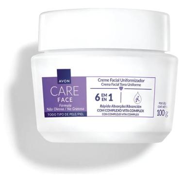 Imagem de Creme Facial Uniformizador 6 Em 1 Avon Care 100g