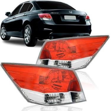 Imagem de Lanterna Traseira Accord 2008 Á 2011 Bicolor - São Paulo Auto Peças, D