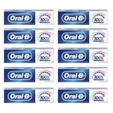 Imagem de Kit Creme Dental 100% Flúor 70g Com 10 Unidades - RV Dente