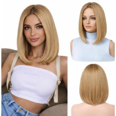 Imagem de Peruca Premium Hair Curta Lisa Super Natural Corte Moderno - bbles, lo