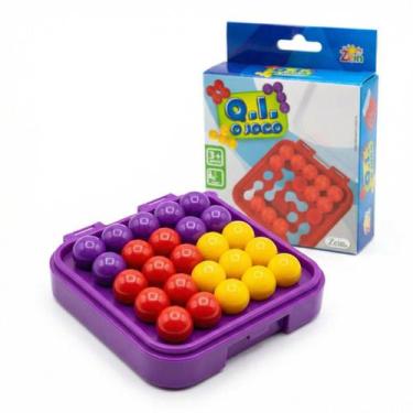 Imagem de Brinquedo Educativo Quebra Cabeça Raciocinio Qi O jogo Redondo Tabulei