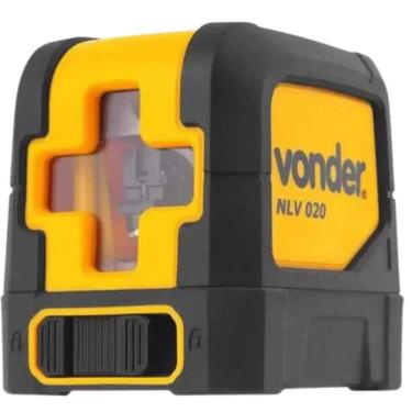 Imagem de Nível a Laser NLV 020 para Nivelamento e Esquadro com Alcance de 20 m e Modo Autonivela...