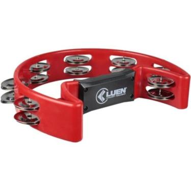 Imagem de Pandeiro Meia Lua 22cm 40070 Luen Vermelho