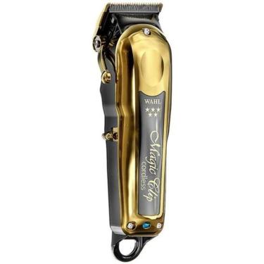Imagem de Máquina de Corte Wahl Magic Clip Cordless Gold para Cabelo Lâmina Patenteada Bateria Recarregável Led Inteligente