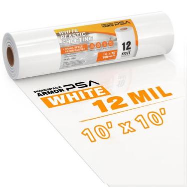 Imagem de Barreira de vapor Crawl Space PureSpace Armor 12 mil 3 m x 3 m branca