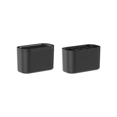 Imagem de kit organizadores de Bancada Ou 2 peças Linha Bold, Preto