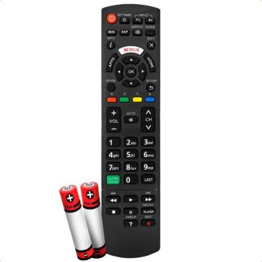 Imagem de Controle Remoto compatível com Tv Panasonic Netflix com Pilhas Inclusa