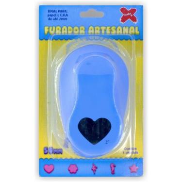 Imagem de Furador Papel e EVA Gigante Coração 50MM - Make