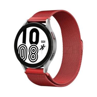 Imagem de Pulseira Milanese Loop Para Samsung Galaxy Watch 20mm 22mm Compatível 