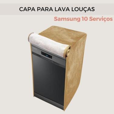 Imagem de Capa para lava louças samsung 10 serviços impermeável flex - Capas FLE