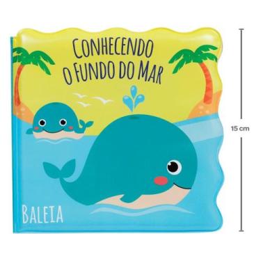 Imagem de Livrinho Educativo P Hora Banho Buba Conhecendo Fundo Do Mar