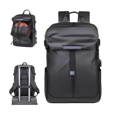 Imagem de Mochila Executiva Notebook 19L Impermeável 15,6 Engate Mala Alças Acol