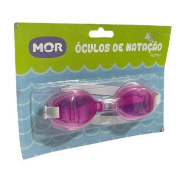 Imagem de Óculos De Natação Fashion Infantil Criança Piscina Mar Rosa - Mor