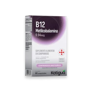 Imagem de Vitamina B12 Metilcobalamina Katiguá 60 Cápsulas - Katigua