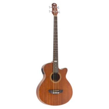 Imagem de Baixolão strinberg sb240c mgs 4 cordas mogno fosco