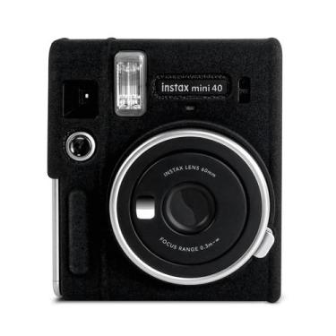 Imagem de Capa protetora de silicone para Fujifilm Instax Mini 40 - preta - Riei
