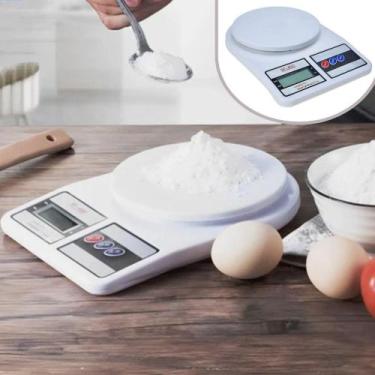Imagem de Balança de Cozinha Digital Medições Fáceis e Precisas nas Receitas 10k