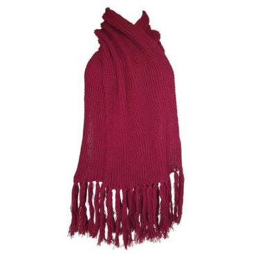 Imagem de Cachecol Katlen Tricot Modelo Fang, 70% Poliéster / 30% Acrílico, Vinh