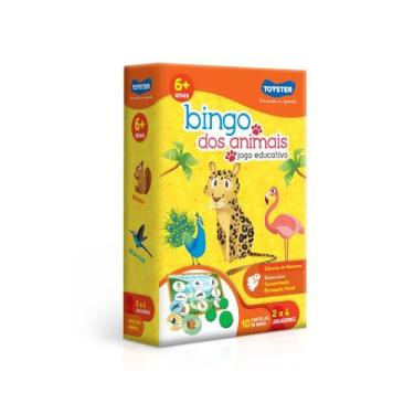 Imagem de Jogo Educativo Bingo dos Animais - Toyster