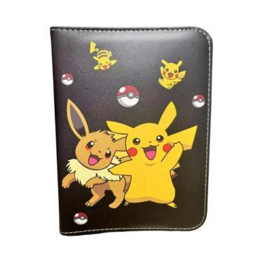 Imagem de Álbum De Cartas Pokémon Para Crianças, Álbum De Fotos Com Zíper Em PU,