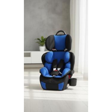 Imagem de Cadeira de Auto Infantil 9kg a 36kg com Booster Azul - Congratulations