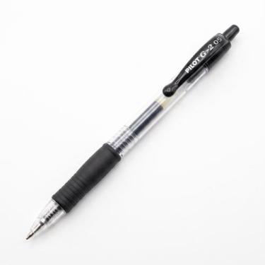Imagem de Lapiseira Pilot G2 0.5mm Preta Grip Emborrachado Ponteira Retrátil