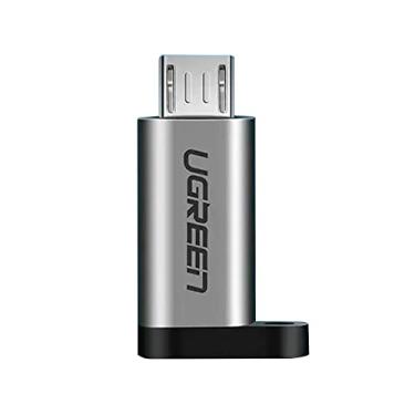 Imagem de Adaptador Us282 Micro Usb para Micro Usb Tipo C Velocidade de até 5 Gbps com Cordinha / No Brasil