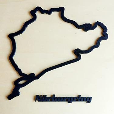 Imagem de Quadro 3D Pista Nurburgring/Decoração, F1, Fórmula 1 - Toque 3D