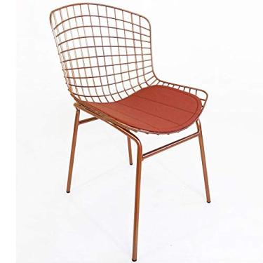 Imagem de Cadeira BERTÓIA cobre tubular - Poltronas do Sul