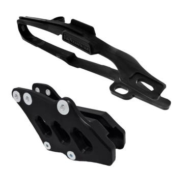 Imagem de Kit Guia de Corrente Dianteiro Traseiro Biker Crf 250r 10/13 Crf 450r 09/12