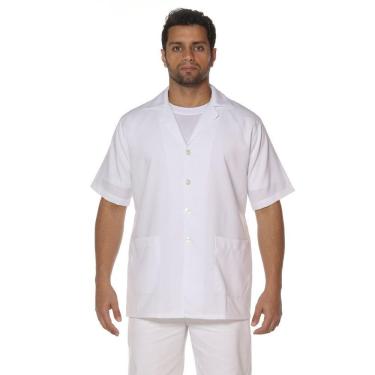 Imagem de Jaleco Masculino Manga Curta em Microsarja