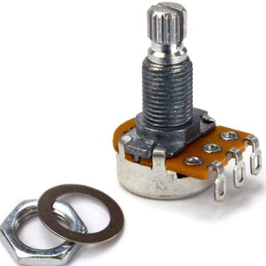 Imagem de Potenciometro Base Grande Eixo Longo Santo Angelo A250K (Volume)