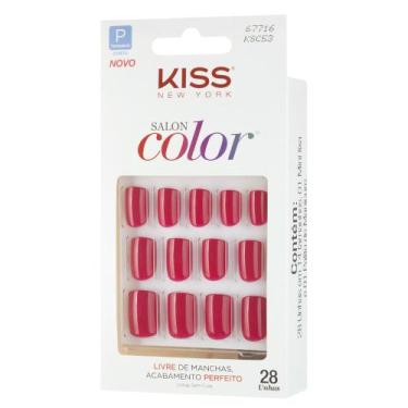Imagem de Salon Color First Kiss - Unhas Postiças - Kiss Ny