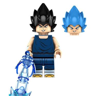 Dragon Ball Super Broly Lego Minifigures Filho Goku Vegeta Son