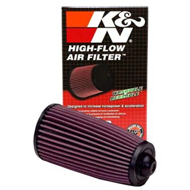 Imagem de K&N Filtro de ar do motor: Alto desempenho, Premium, Filtro de ar Powersport: Compatível com BUELL (Blast) BU-5000 2000